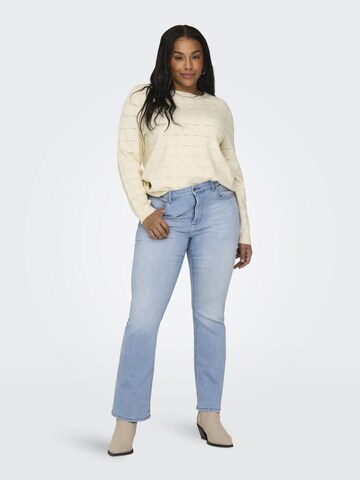 ONLY Carmakoma Regular Jeans in Blauw