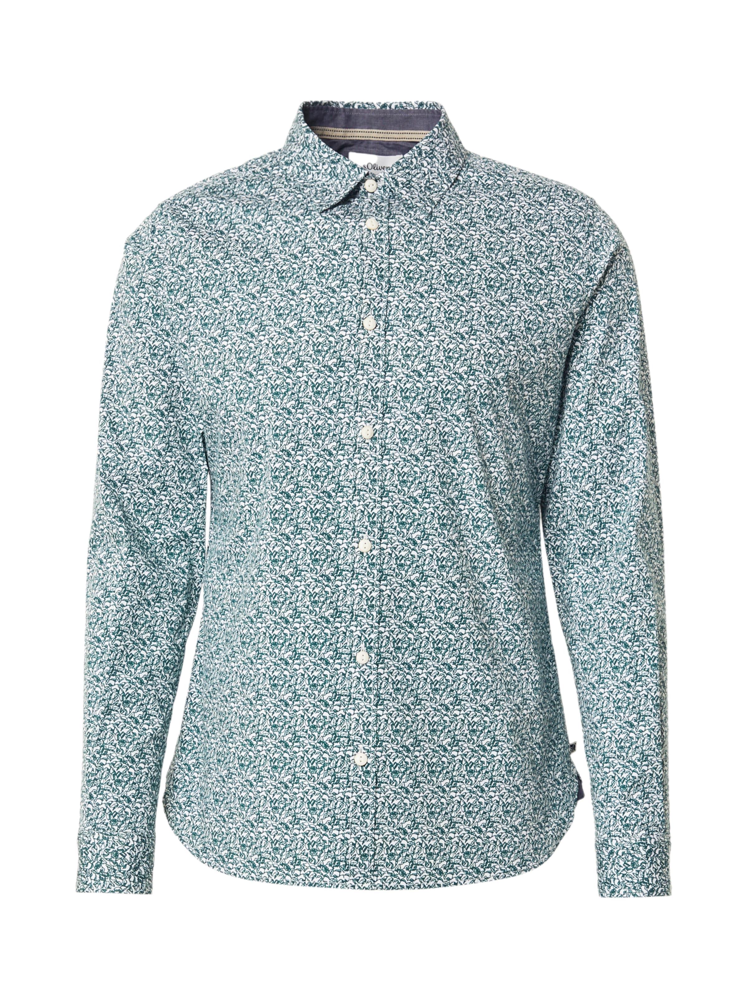 s.Oliver Рубашка в Зеленый: спереди