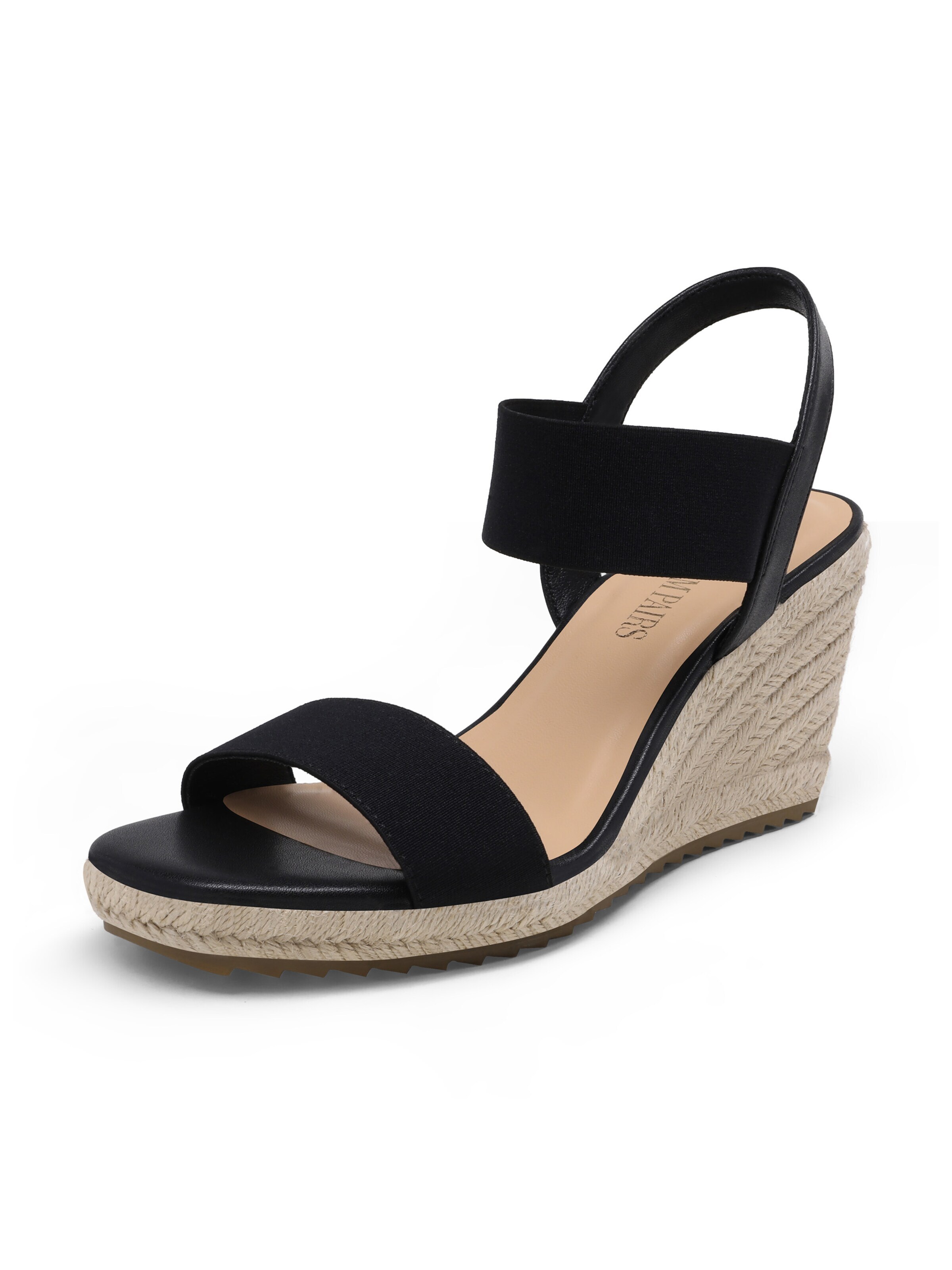 Dream Pairs Sandal i svart: framsida