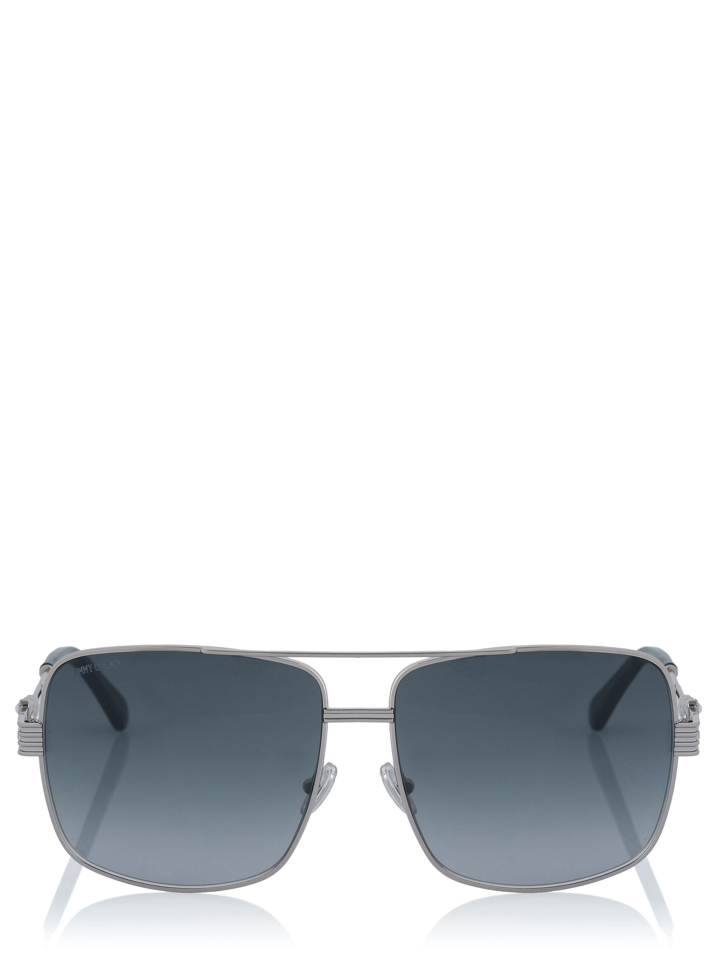 JIMMY CHOO Zonnebril 'Jimmy Choo Sonnenbrille' in Zilver: voorkant