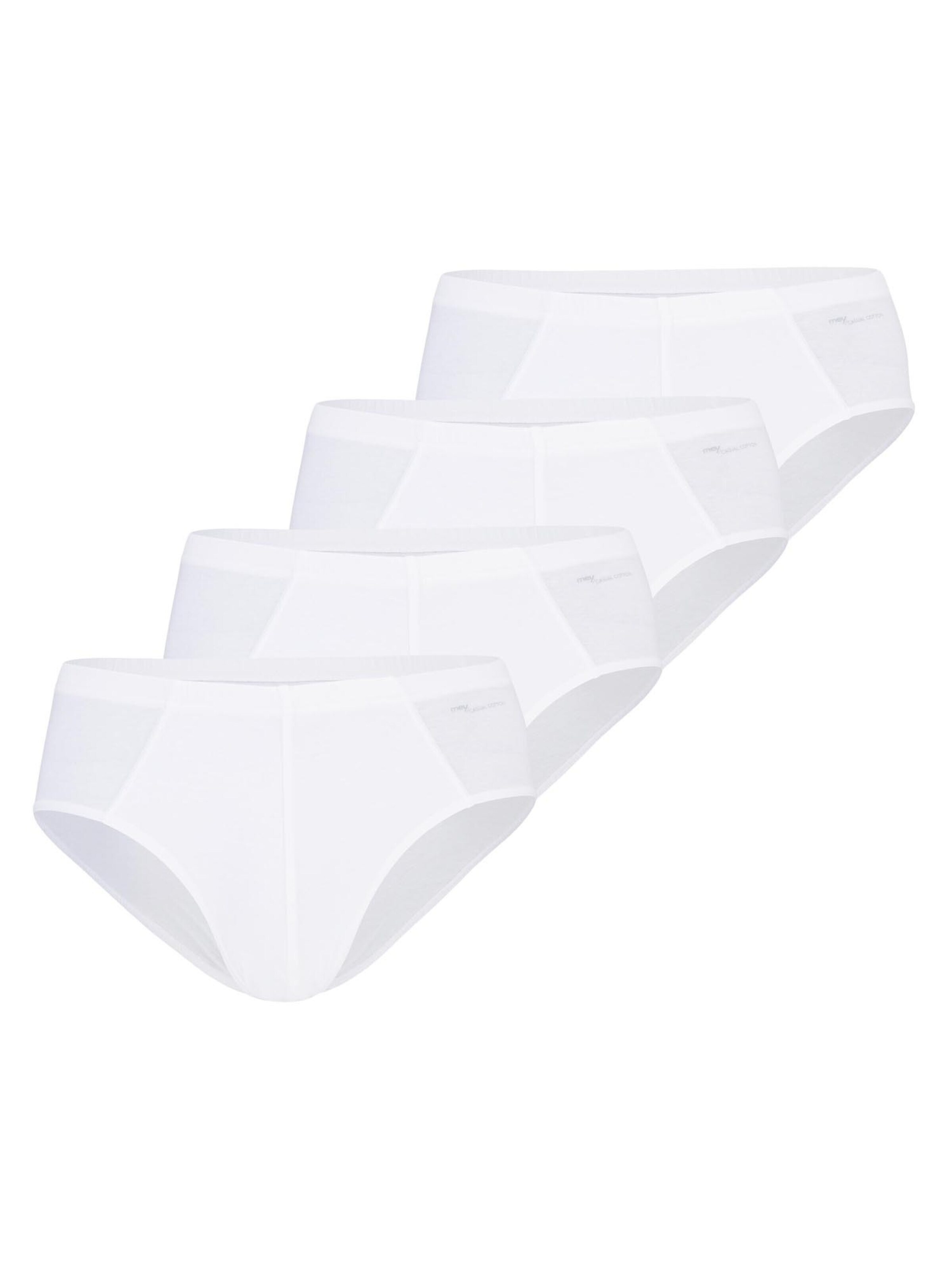Mey Slip 'Casual Cotton' in White: front