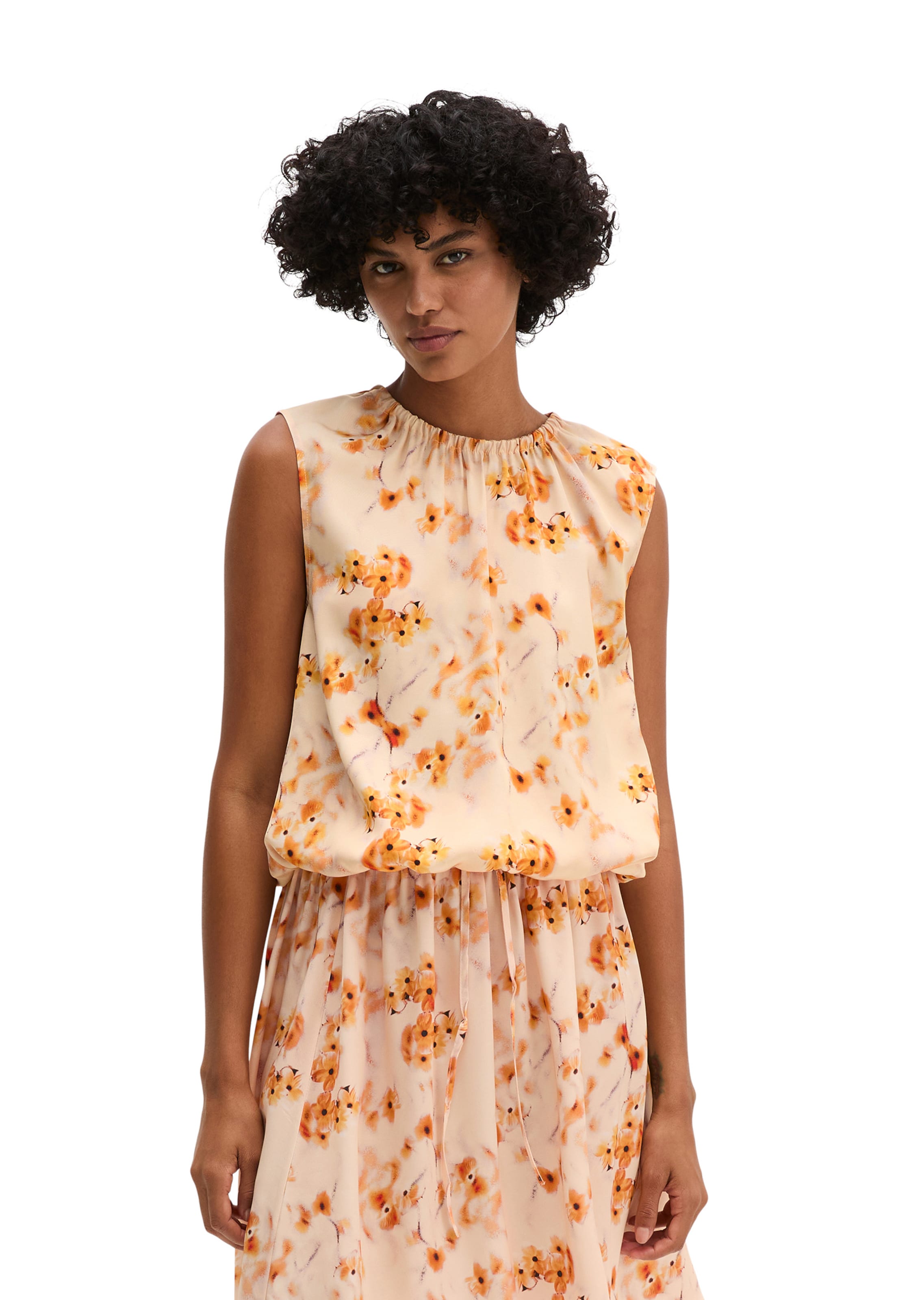 Marc O'Polo Bluse in Orange: Vorderseite