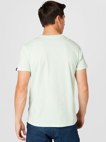 ALPHA INDUSTRIES Shirt in Groen