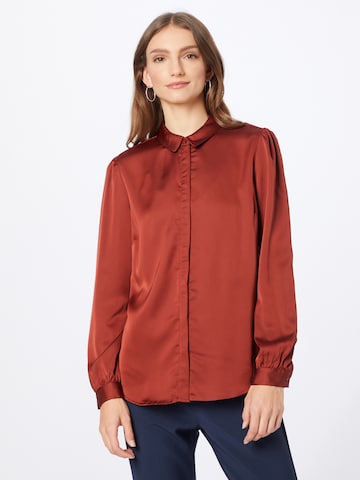 VILA - Blusa 'ELLETTE' em vermelho: frente