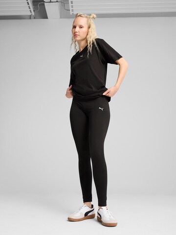 PUMA Функциональная футболка 'ESS' в Черный