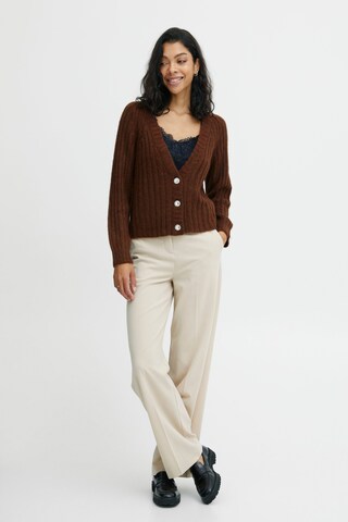 b.young Knit Cardigan '20810481' in Brown