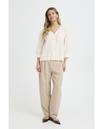 Fransa Bluse  'Fradi Sh 1' in Beige