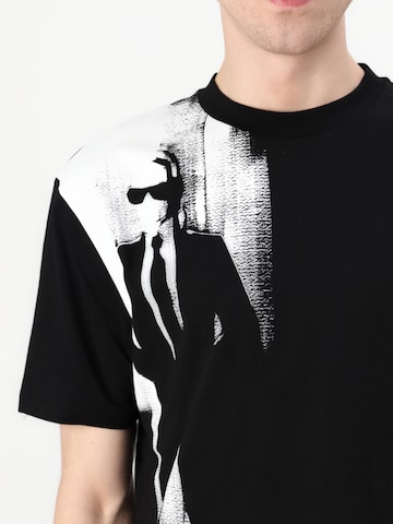 Tricou de la Karl Lagerfeld pe negru