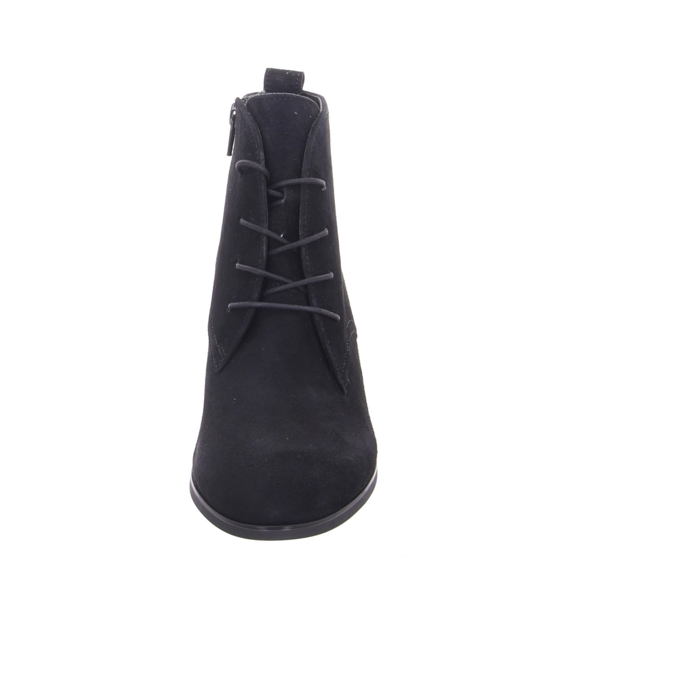 GABOR Schnürstiefelette in Schwarz