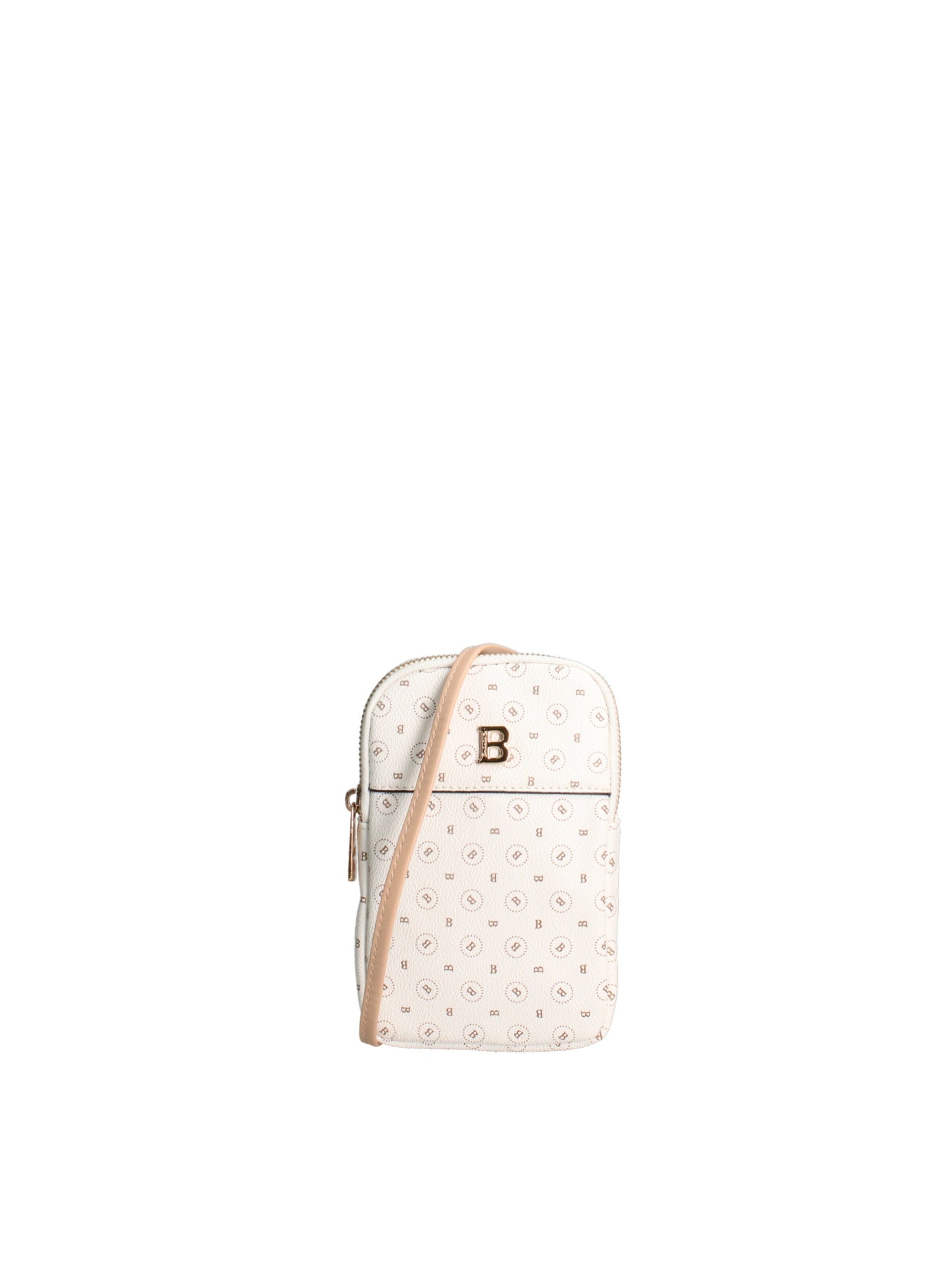 Briciole Shoulder Bag in White: front