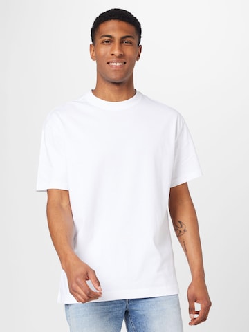 WEEKDAY قميص بلون أبيض: الأمام