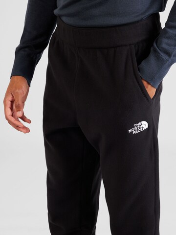 THE NORTH FACE - Loosefit Calças de desporto '100 Glacier' em preto