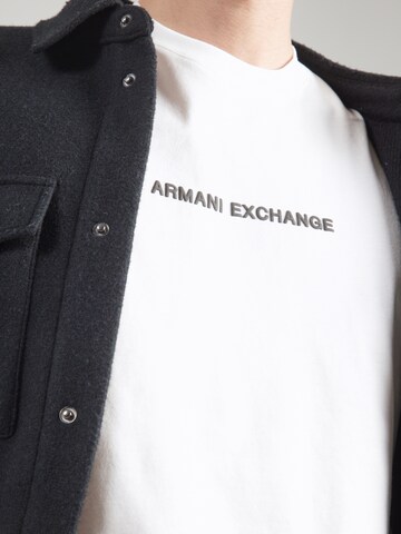 ARMANI EXCHANGE Футболка в Белый