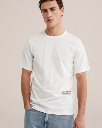 WE Fashion T-shirt i vit