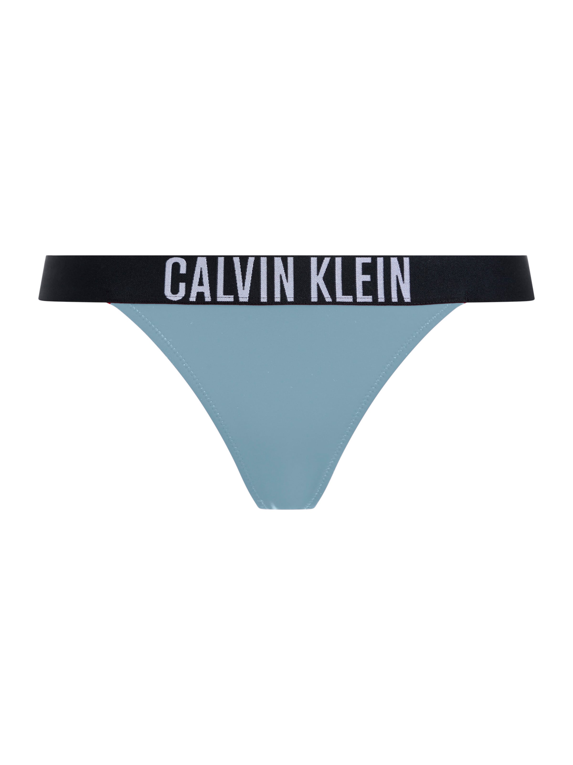 Calvin Klein Swimwear Bikiinipüksid, värv sinine: eest vaates