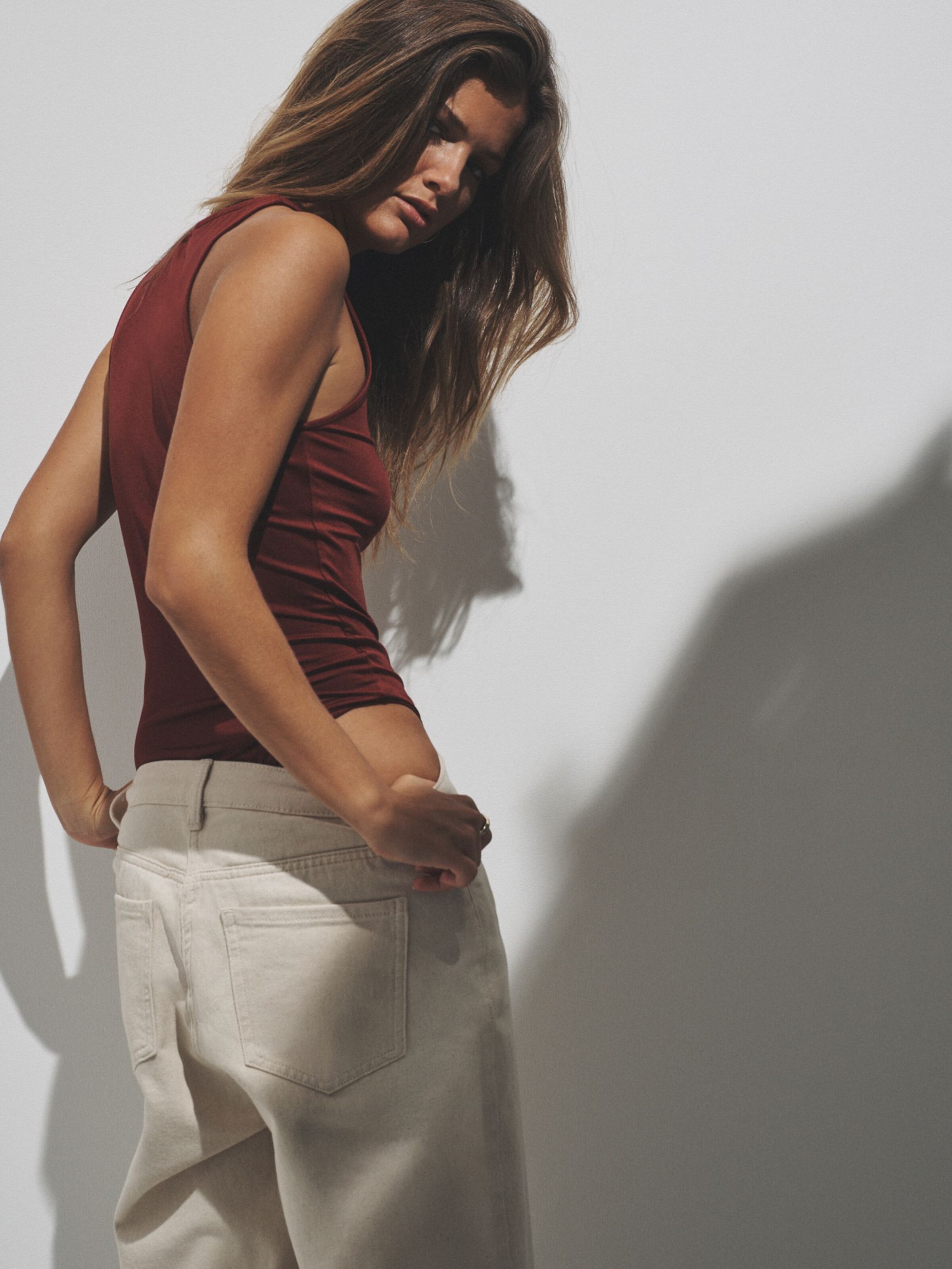 The Set Bodysuit in Navy, Dark Red, Black | ABOUT YOU
