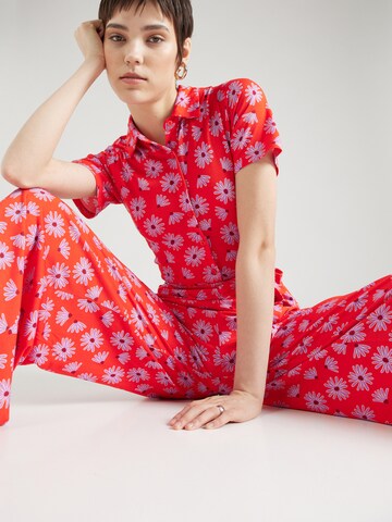 Tuta jumpsuit di Compania Fantastica in rosso