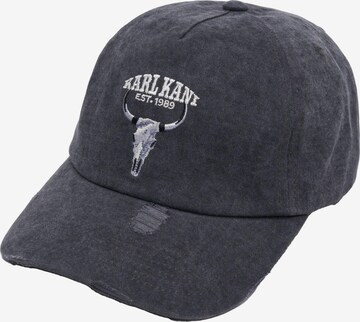 Cappello da baseball di Karl Kani in grigio: frontale