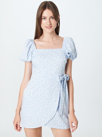 The Frolic Summer Dress 'DITSY' in Blue: front