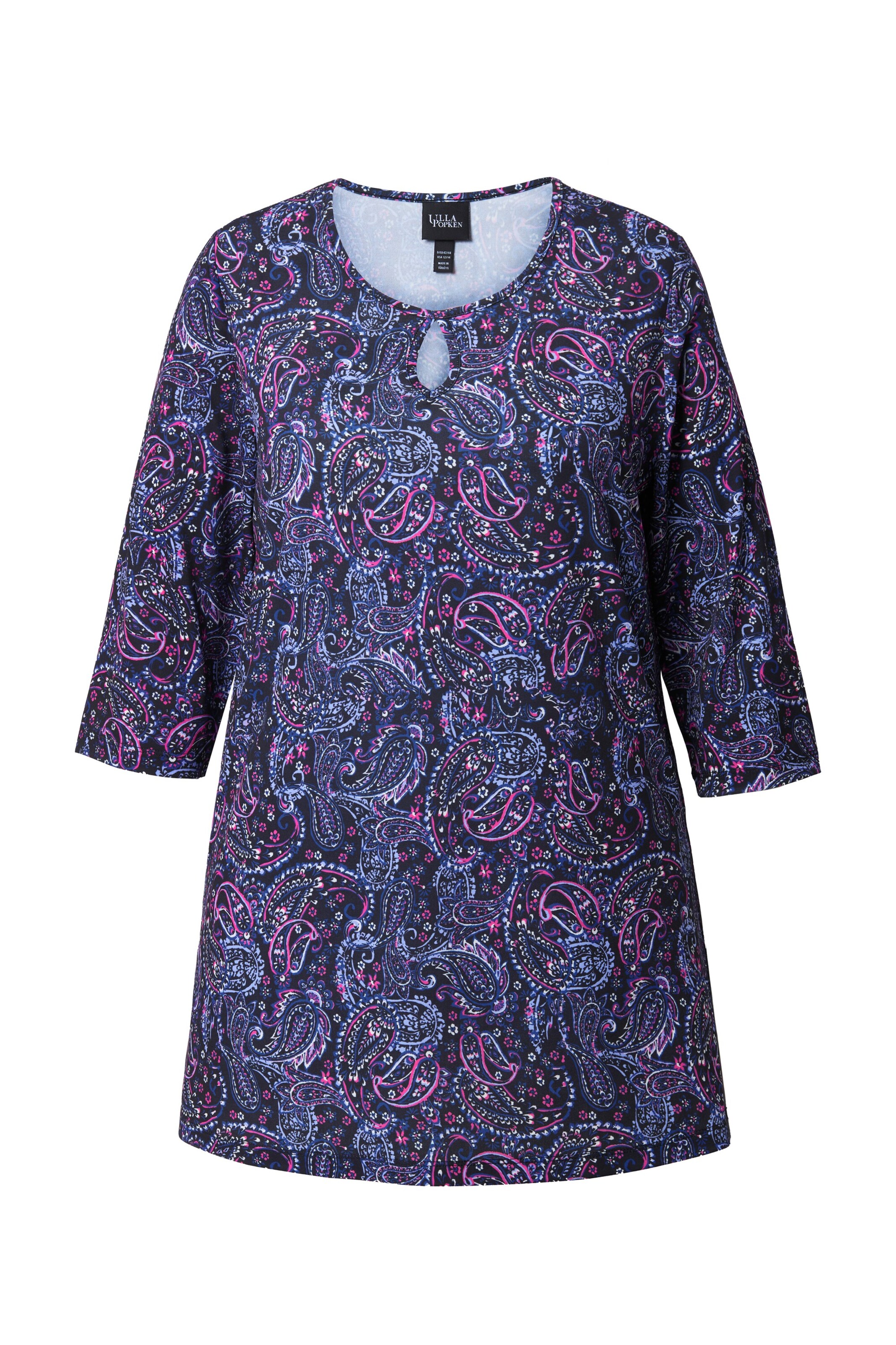 Ulla Popken Shirt in Black: front