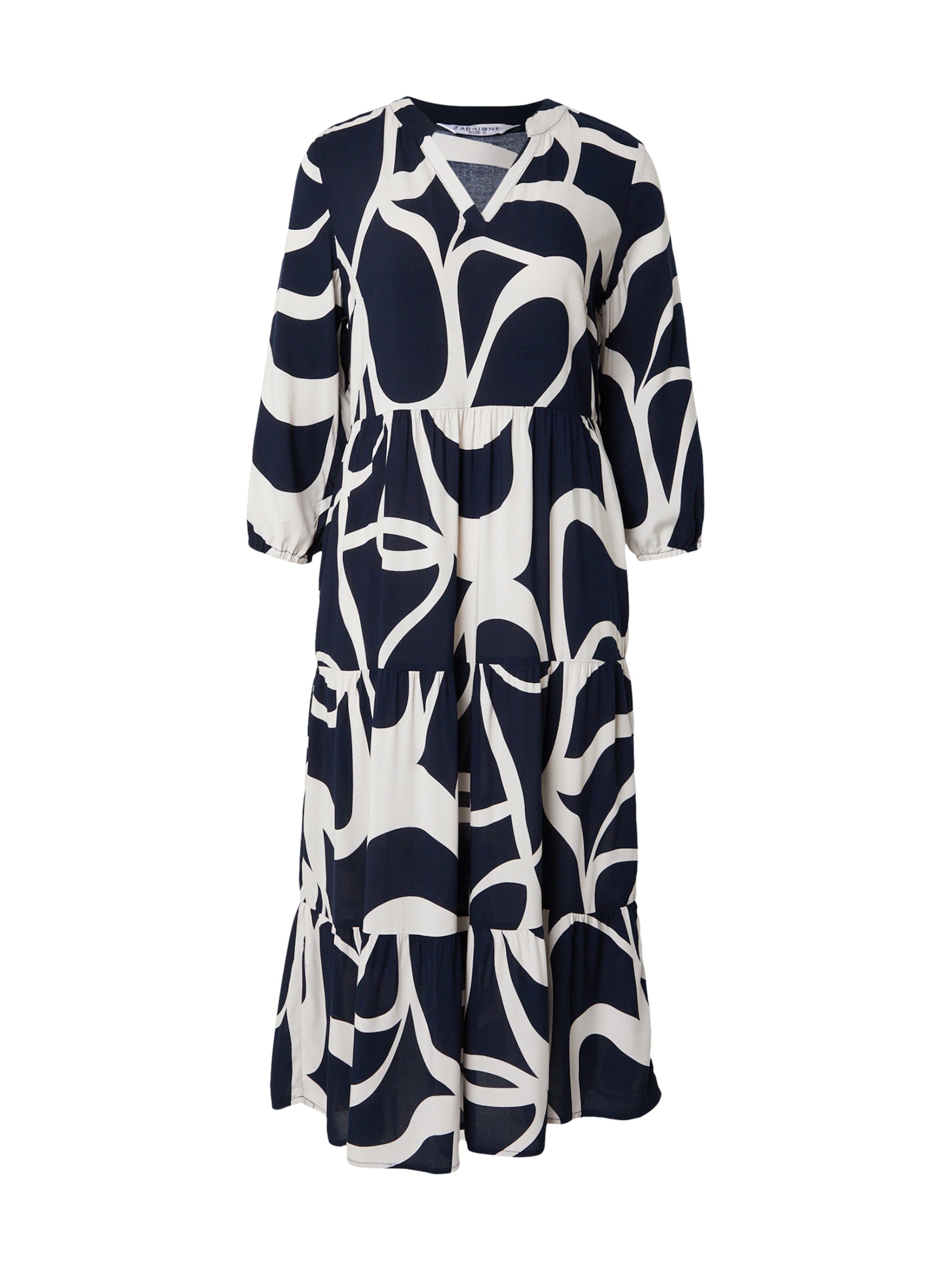 ZABAIONE Платье-рубашка 'Em44ira' в Синий: спереди