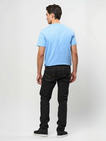 Regular Jeans ' UMRoy ' de la U.S. POLO ASSN. pe negru: spate