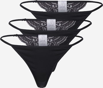 ABOUT YOU - Tanga 'Nicky Thong' em preto: frente