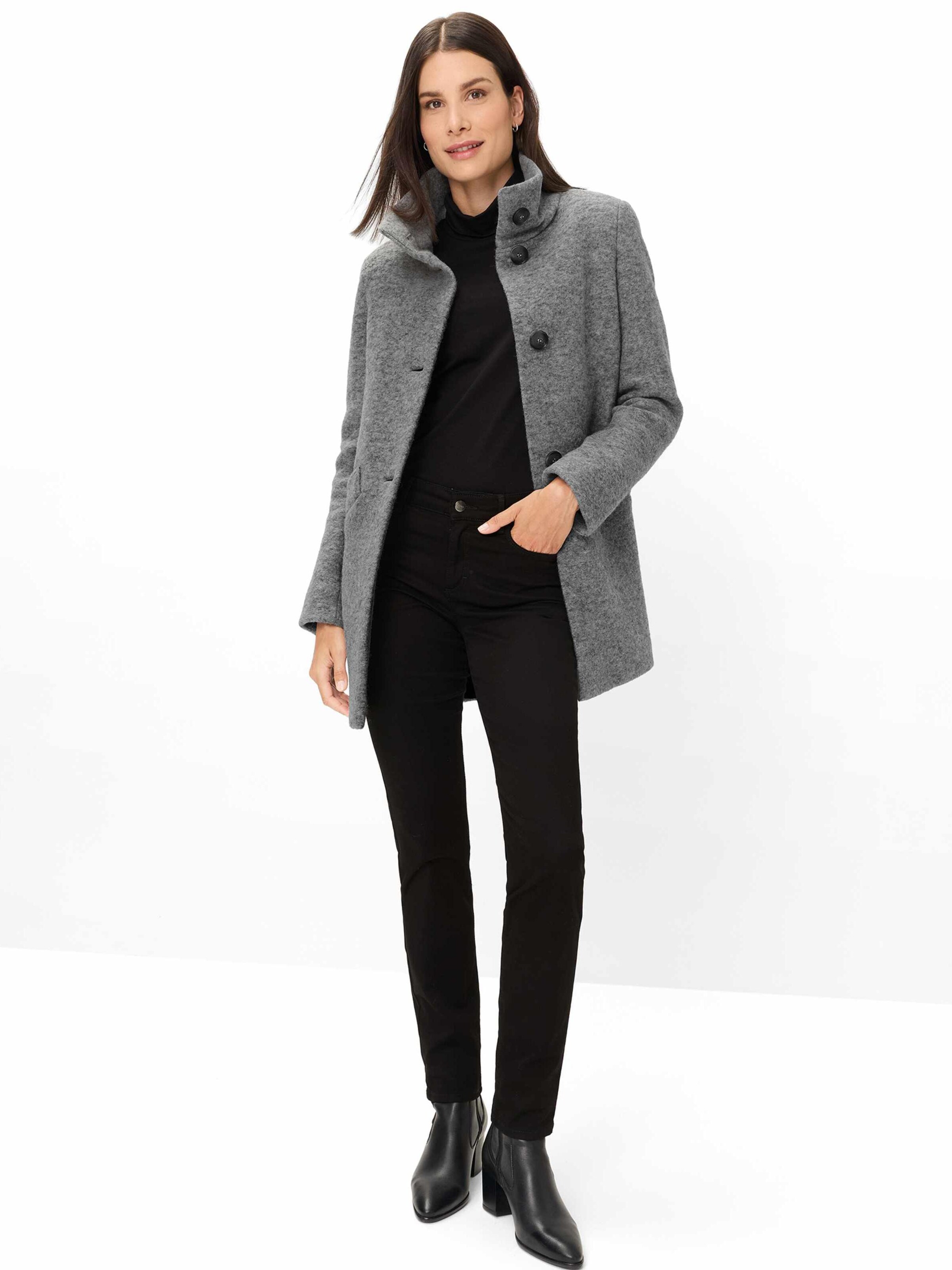 Fuchs Schmitt Winter Coat 'Mailand' in Grey