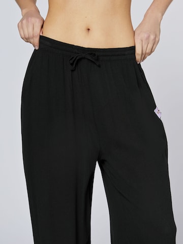 CHIEMSEE Loose fit Pants in Black