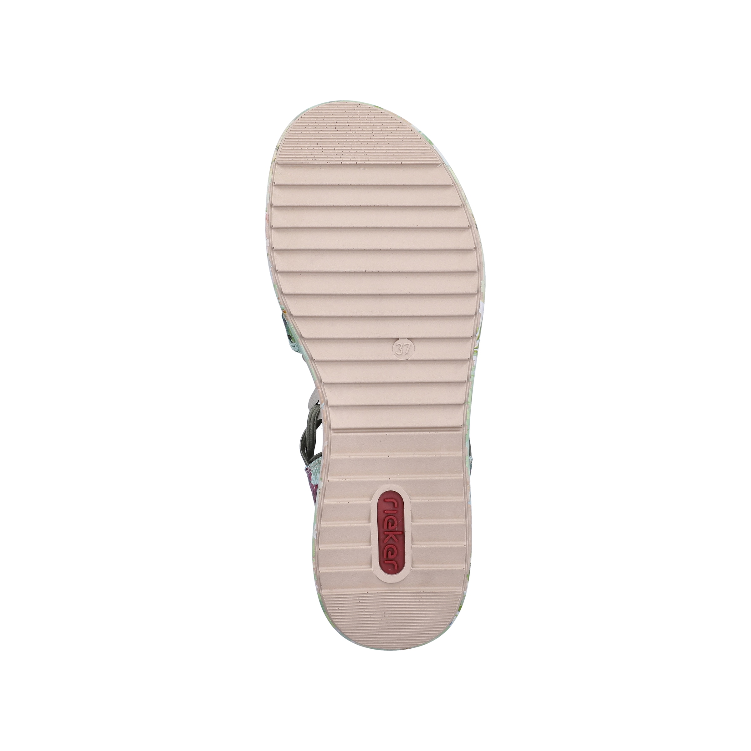 Sandales Rieker en mélange de couleurs