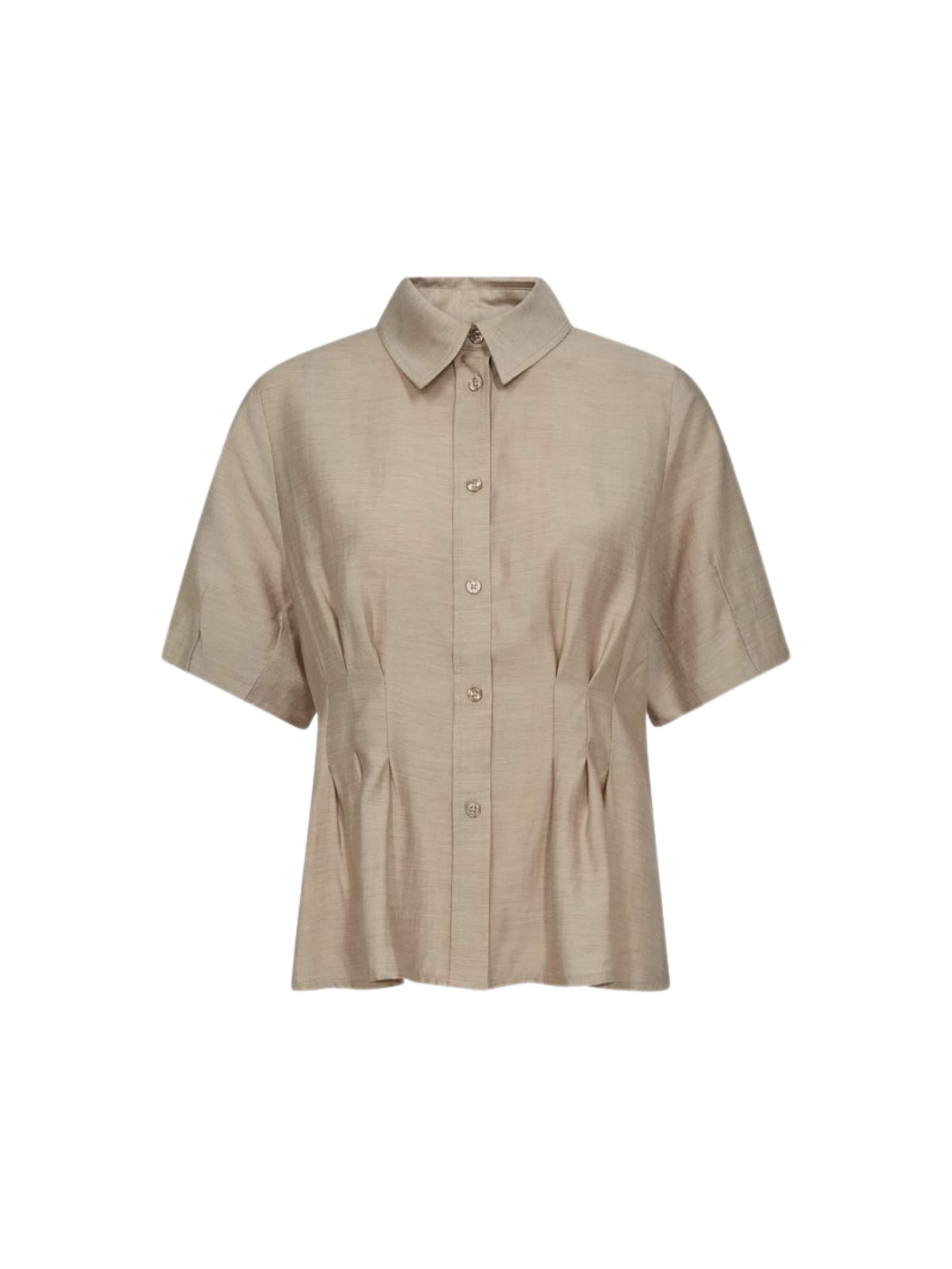 T-shirt ' PD-Viola Peplum ' Ivy Copenhagen en beige : devant