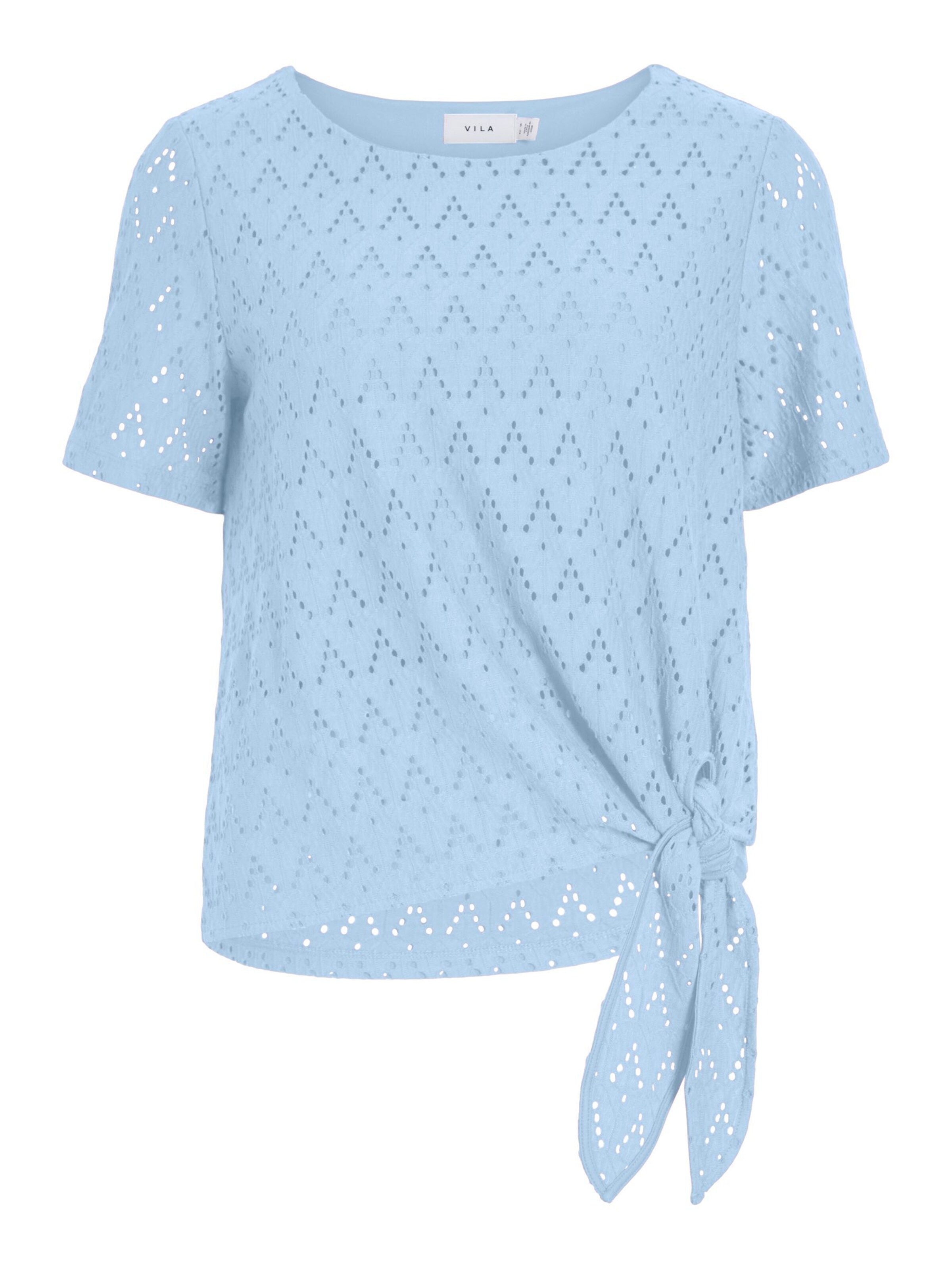 VILA - Camiseta 'VIAmalina' en azul: frente