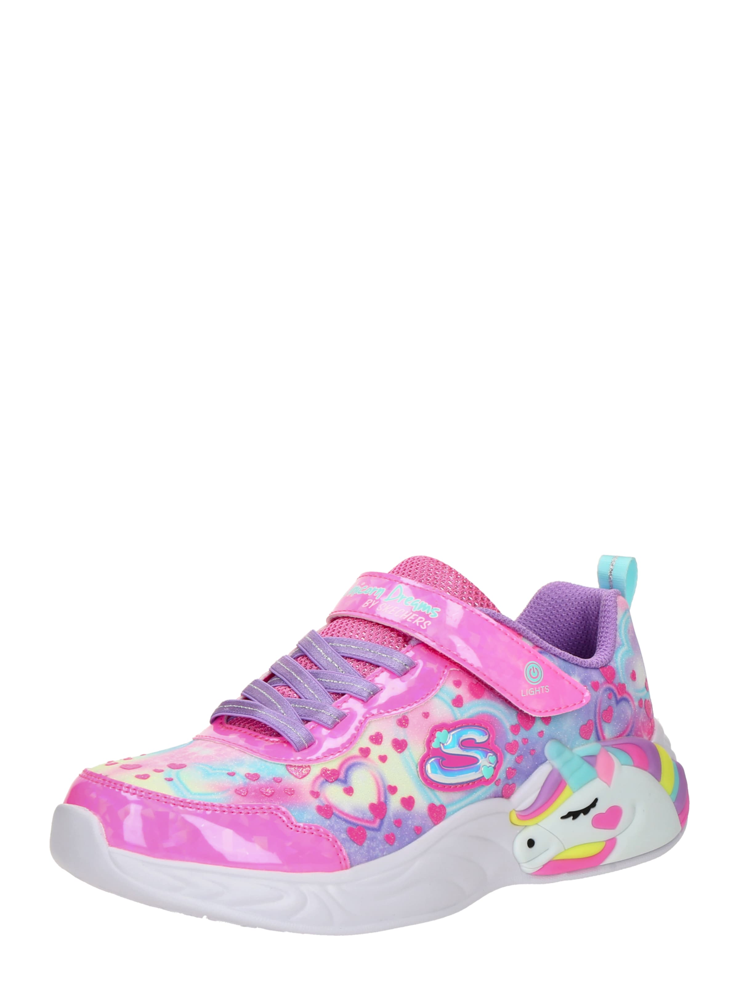 SKECHERS Trainers 'UNICORN DREAMS' in Pink: front