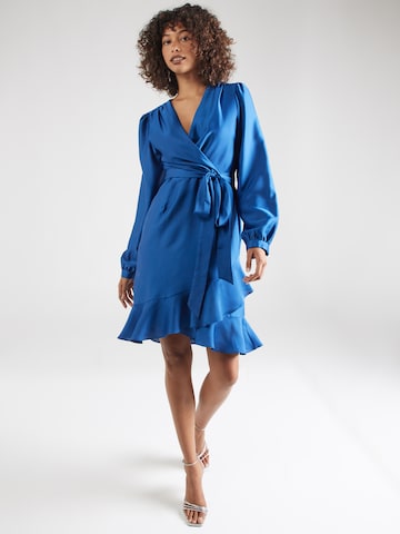 Robe SWING en bleu : devant