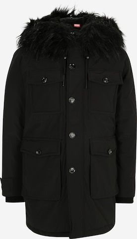 Diesel black coat sales