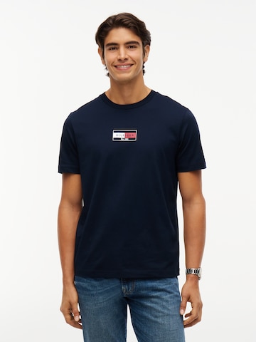 Maglietta 'BRAND LOVE' di TOMMY HILFIGER in blu: frontale