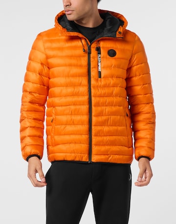 Plein Sport - Casaco meia-estação 'Tiger' em laranja