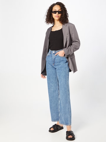 Monki Wide leg Τζιν σε μπλε