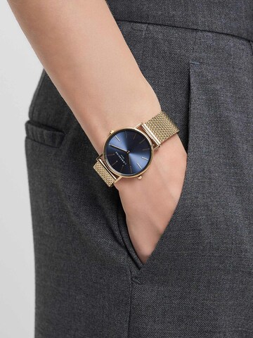 Liebeskind Berlin Uhr in Gold: Vorderseite