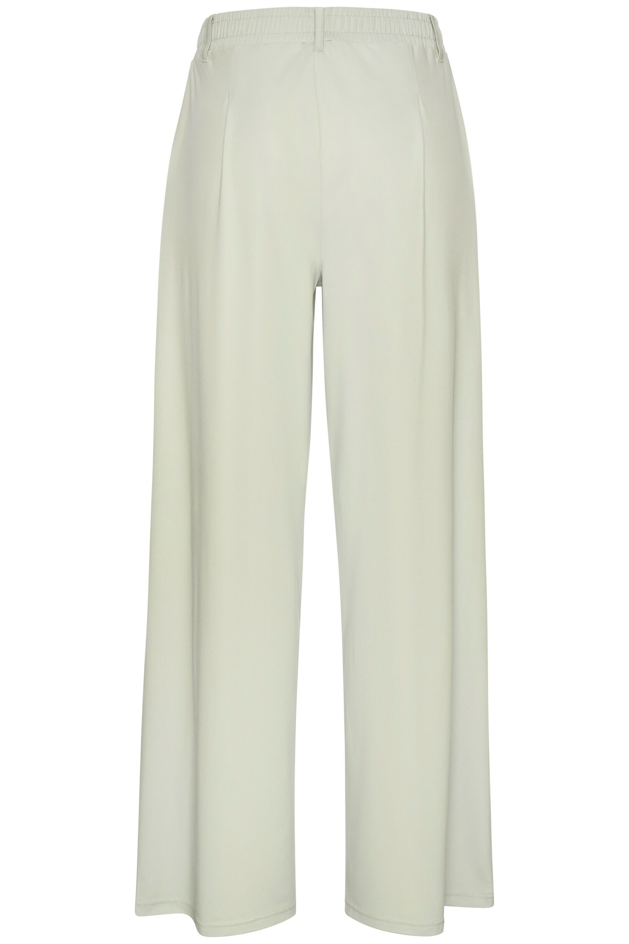 H.I.S Wide leg Pleat-Front Pants in Green