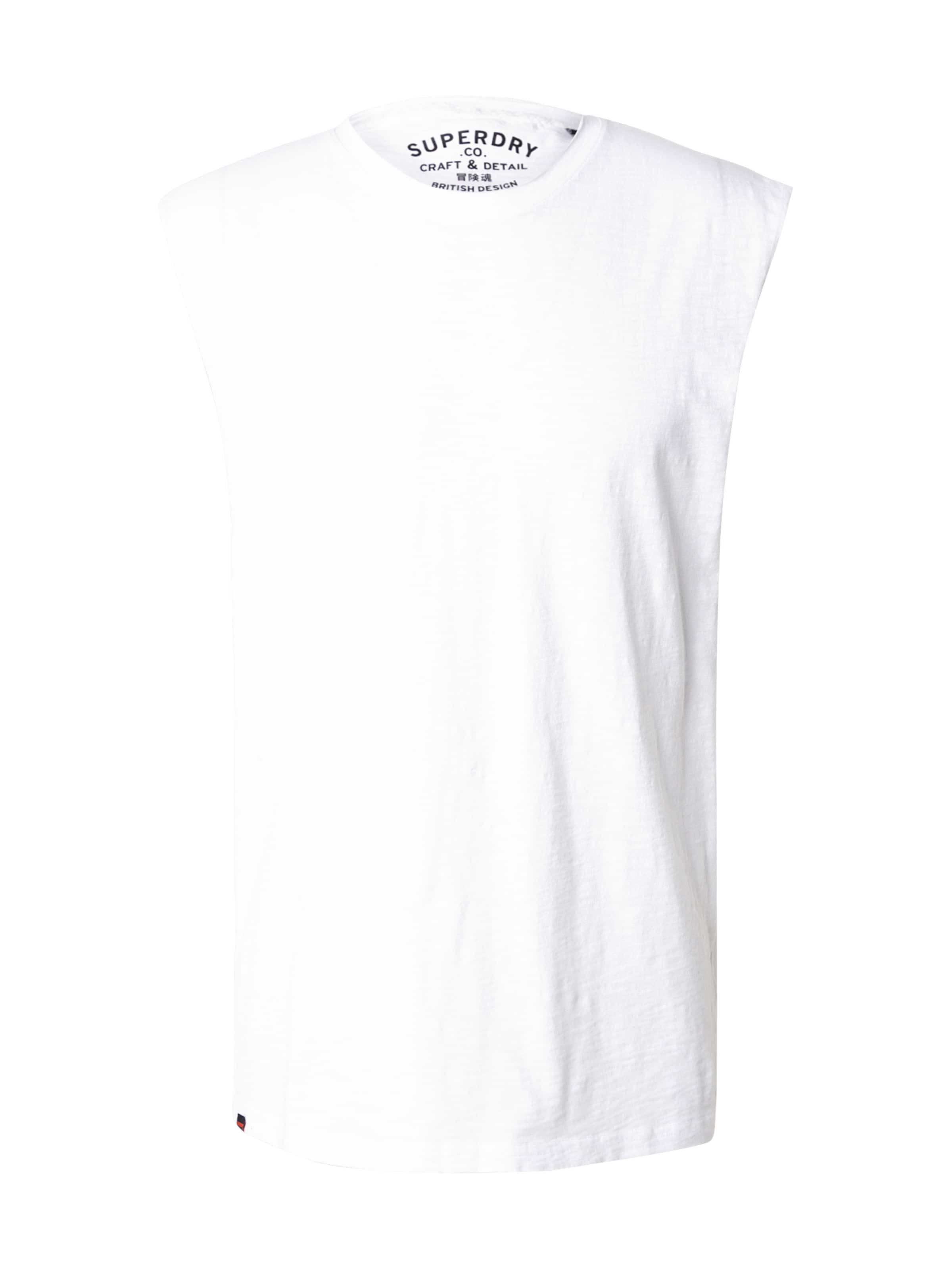 Maglietta di Superdry in bianco: frontale