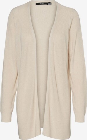 Cardigan Vero Moda Curve en beige : devant