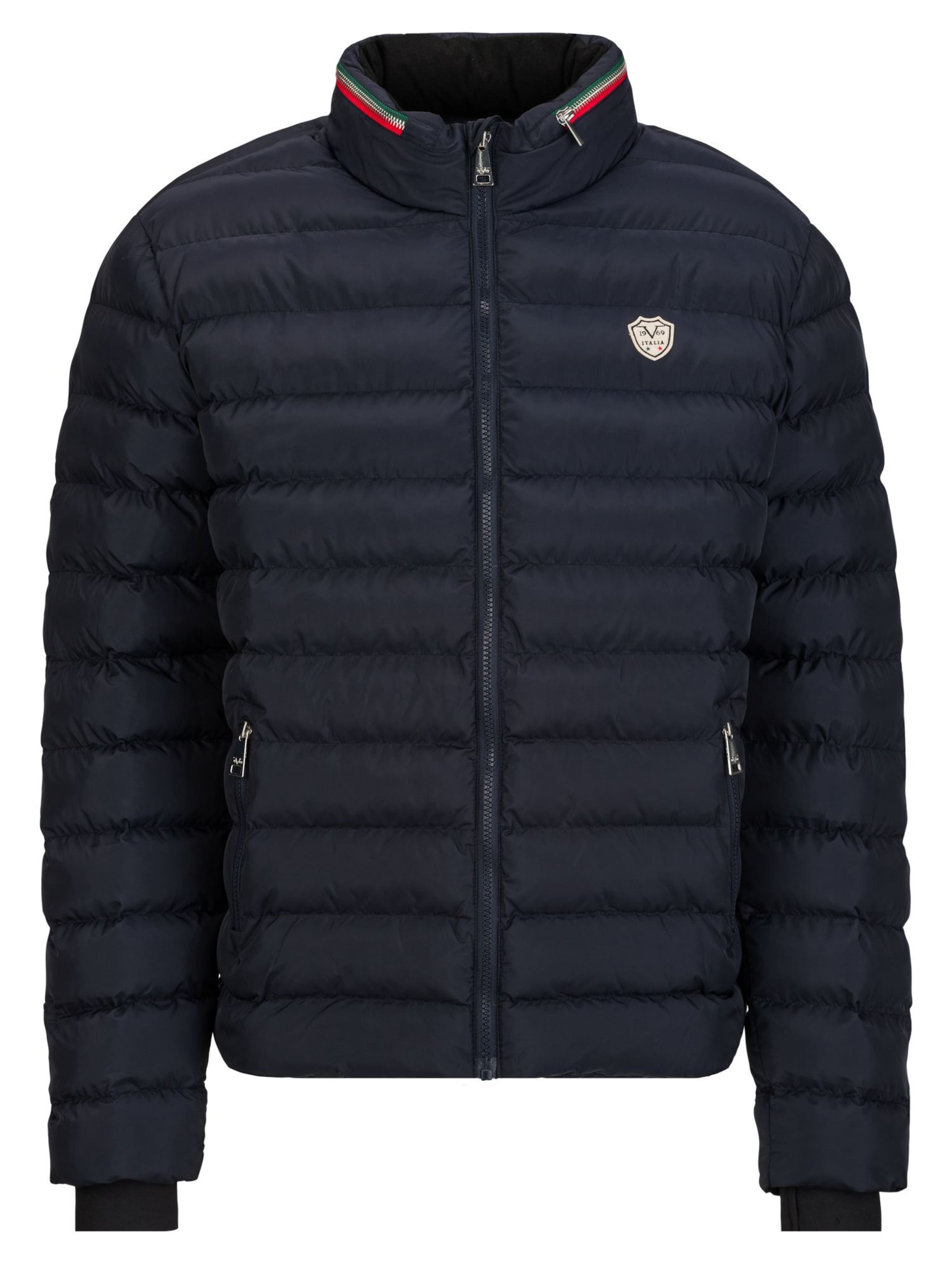 Giacca di mezza stagione 'Jason' di 19V69 ITALIA in blu: frontale