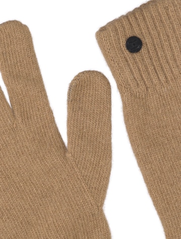 Bickley + Mitchell Γάντια με δάχτυλα σε καφέ
