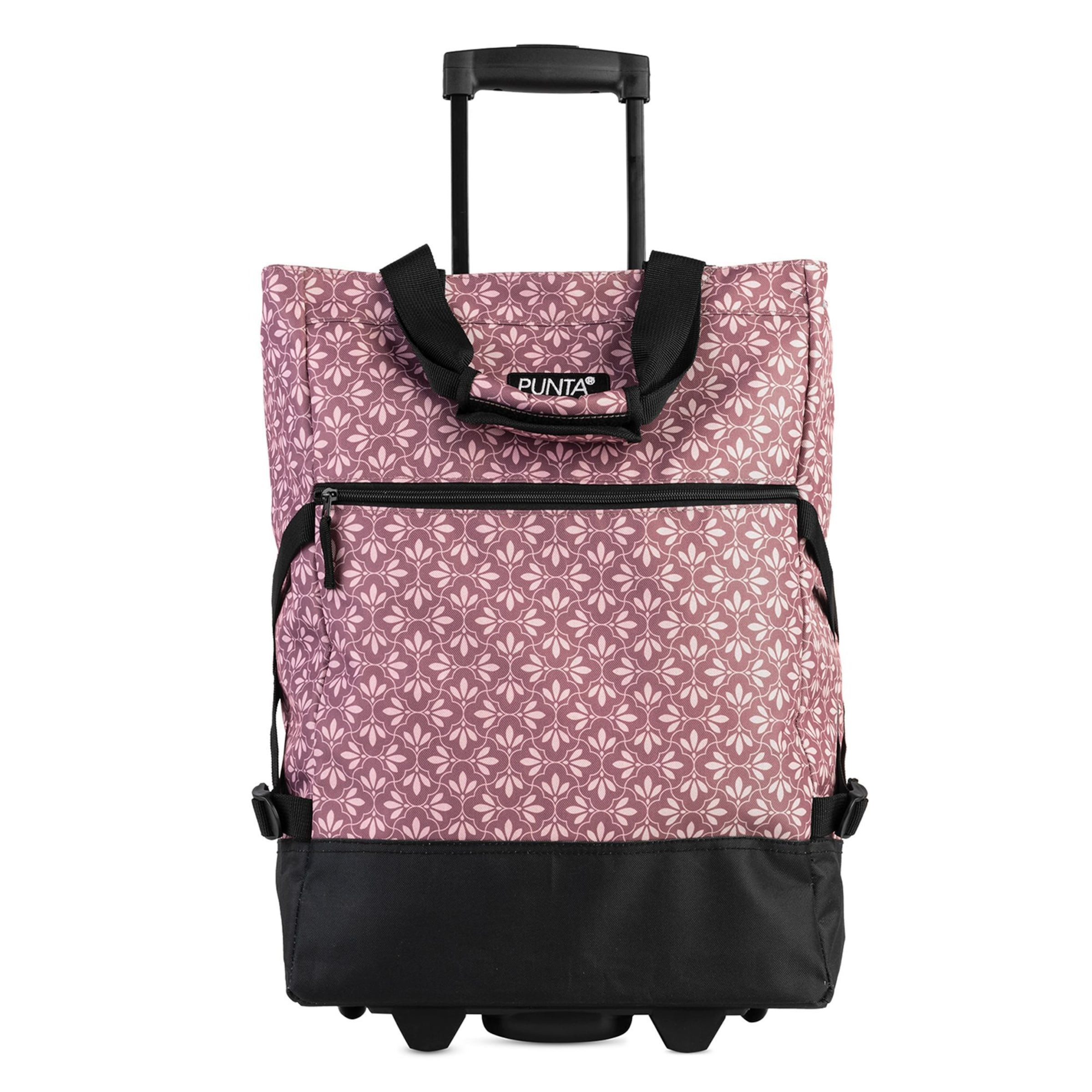 Punta Trolley 'Print' in Pink: front