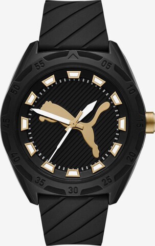 PUMA Analog Watch in Black: front
