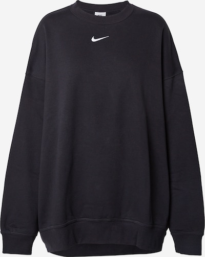 Nike Sportswear Sweatshirt in schwarz / weiß, Produktansicht