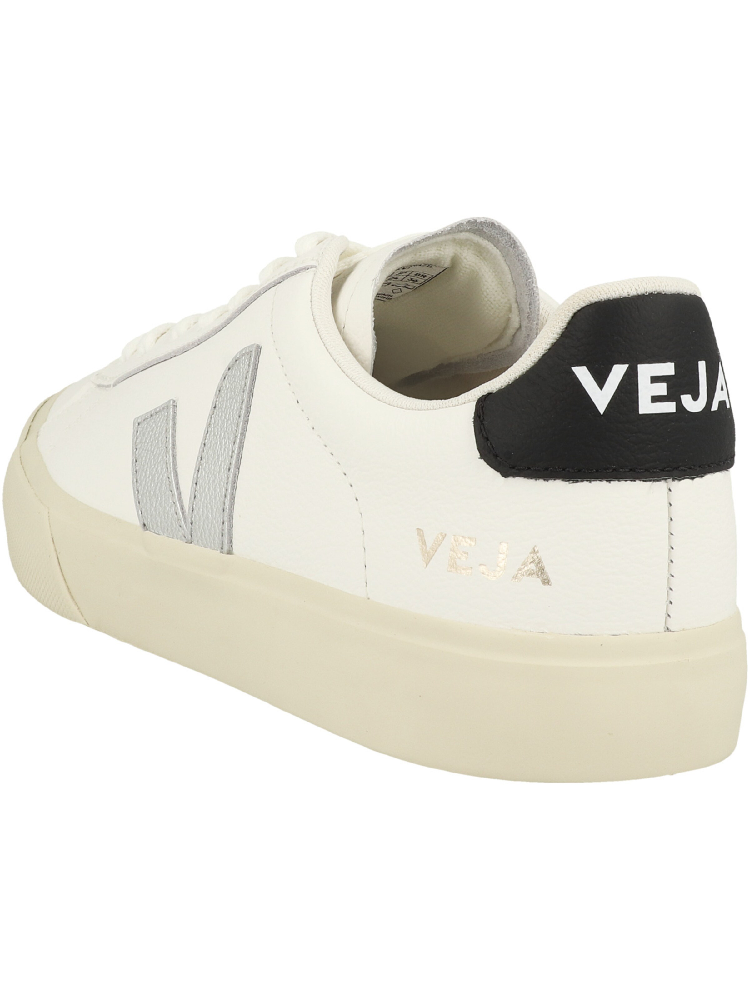 Veja Platform trainers 'Campo' in White: back