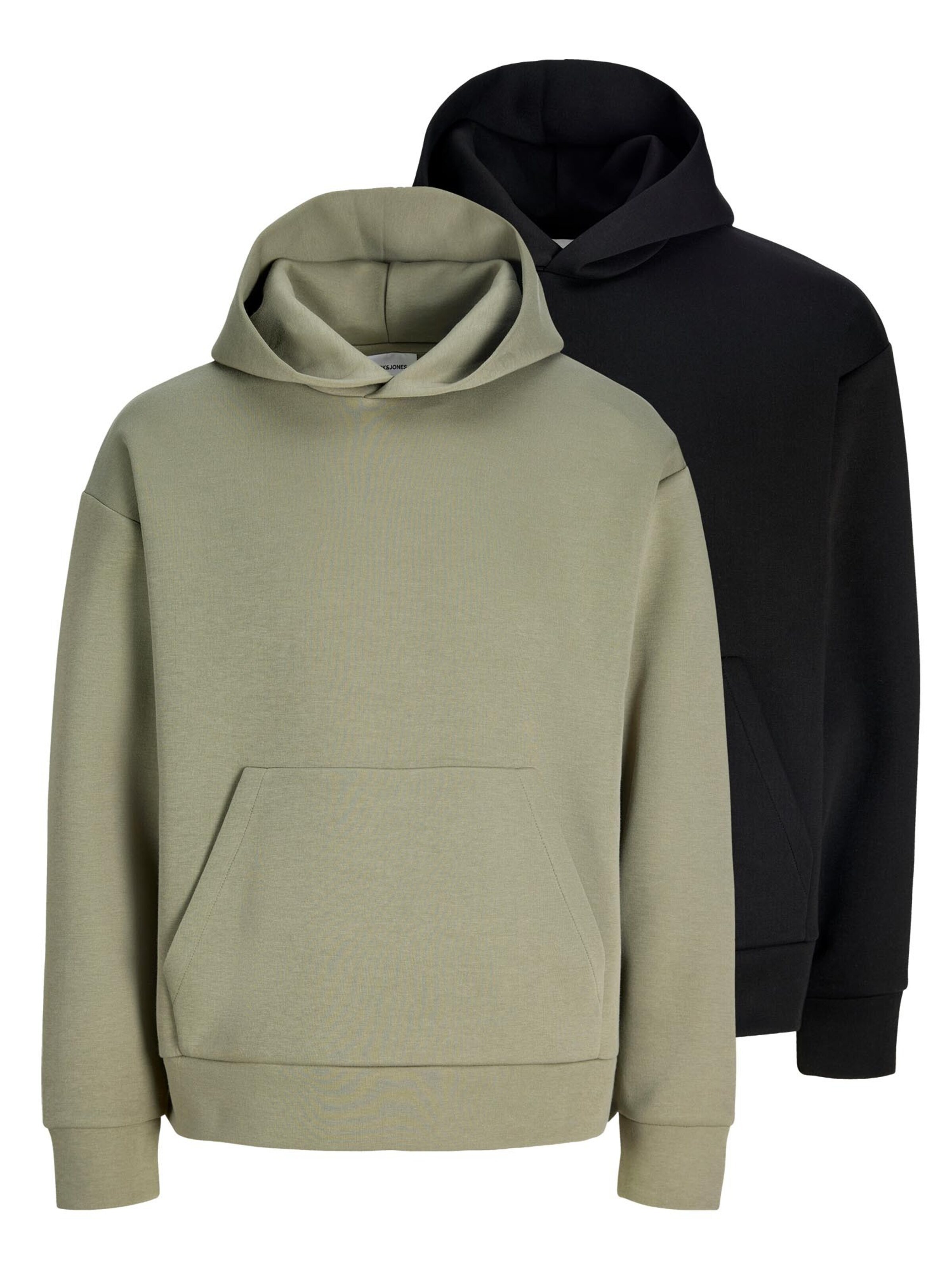 JACK & JONES Sweatshirt 'Barron'‌ in Grün: Vorderseite