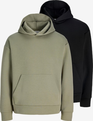 JACK & JONES Sweatshirt 'Barron' in Grün: Vorderseite